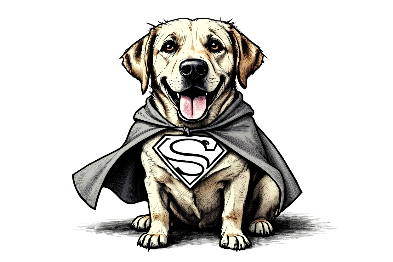 Lola cu capă de supererou
